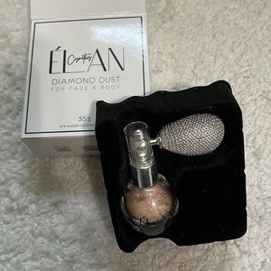 Brand New- Elan Cosmetics Diamond Dust for Face and Body in Champagne